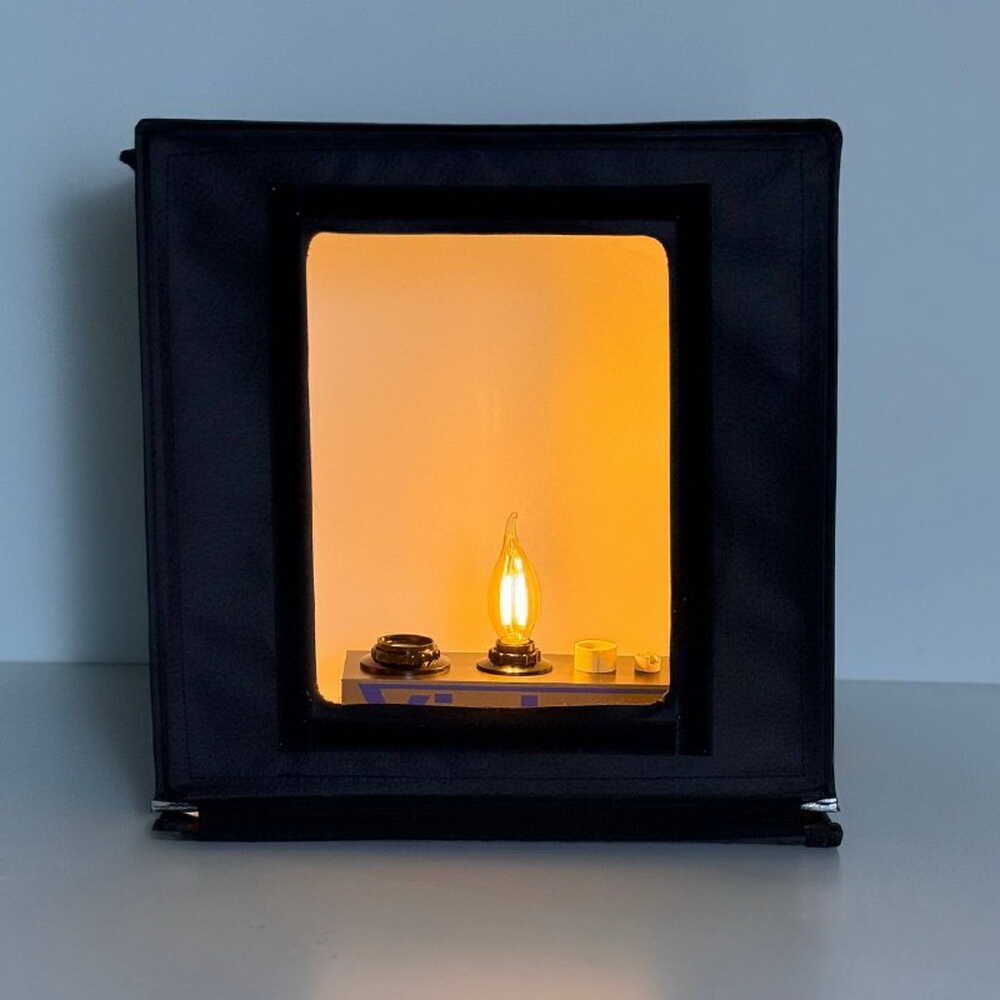 Лампа LED FILAMENT С37 6W E14 2200K на ветру VIOLUX ( 833092 )